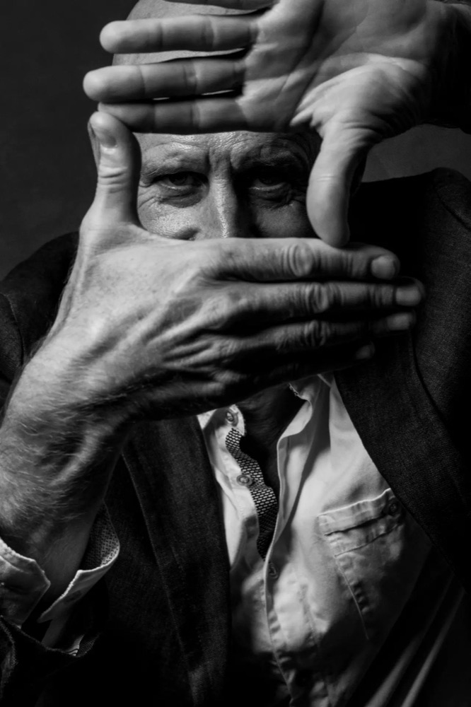 Framing, studio portrait, photograph by Patrick Hoban